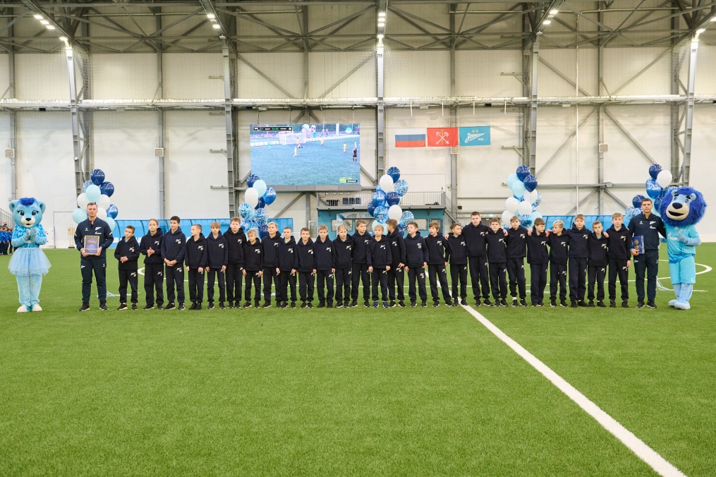 Выпускной в «Газпром»-Академии ФК «Зенит»