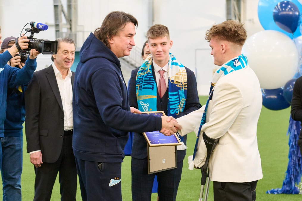 Выпускной в «Газпром»-Академии ФК «Зенит»