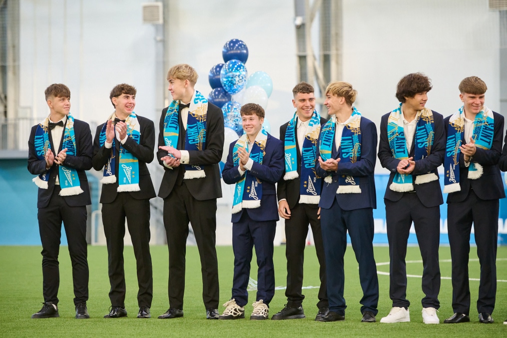 Выпускной в «Газпром»-Академии ФК «Зенит»