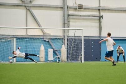 Выпускной в «Газпром»-Академии: матч между тренерами и выпускниками