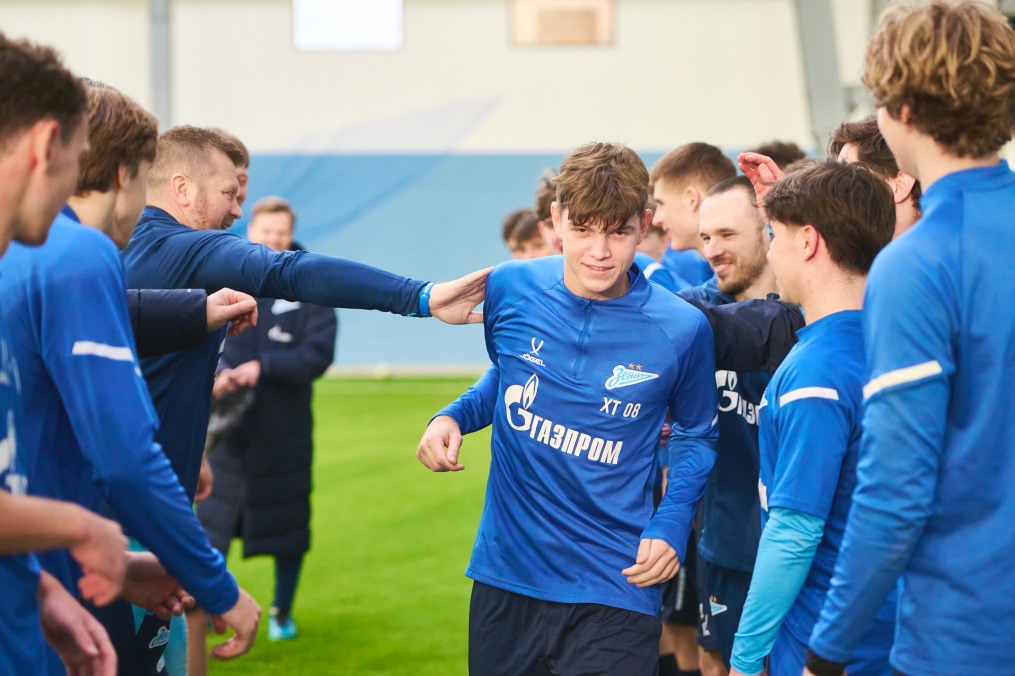Первая тренировка «Зенита»-м в сезоне-2026