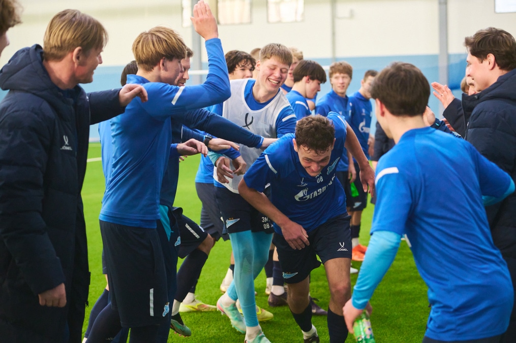 Первая тренировка «Зенита»-м в сезоне-2026