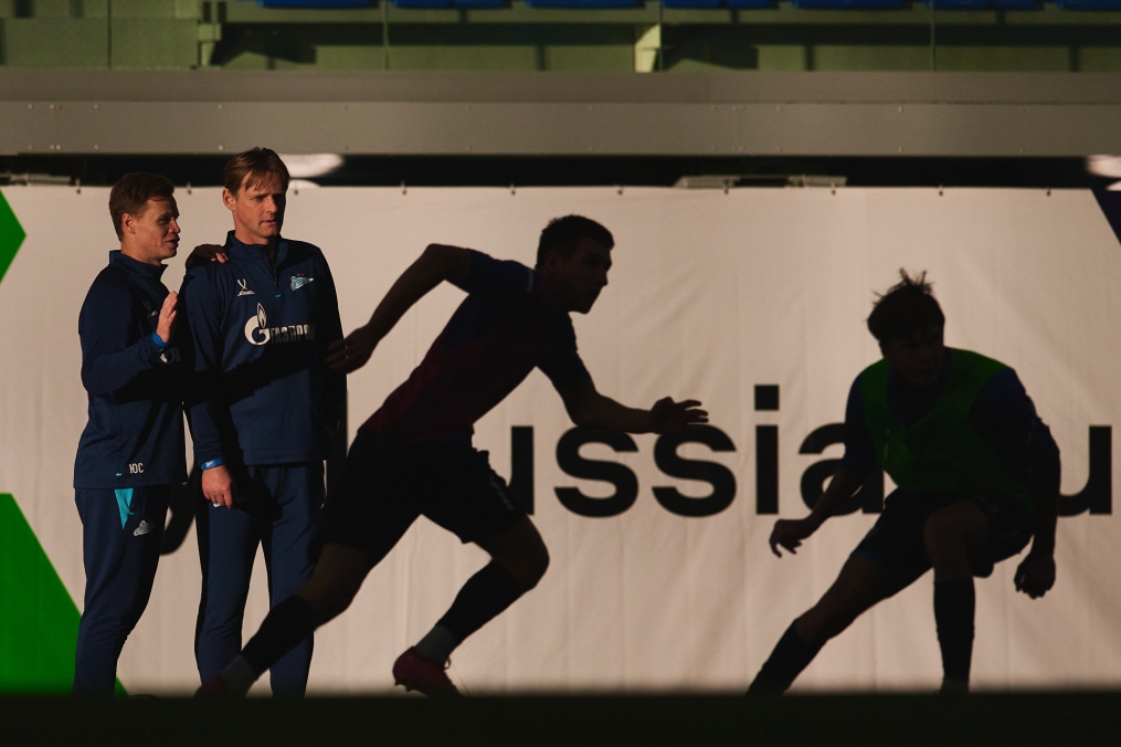 Первая тренировка «Зенита»-м в сезоне-2026