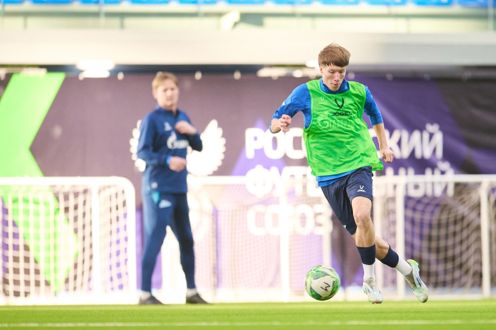 Первая тренировка «Зенита»-м в сезоне-2026