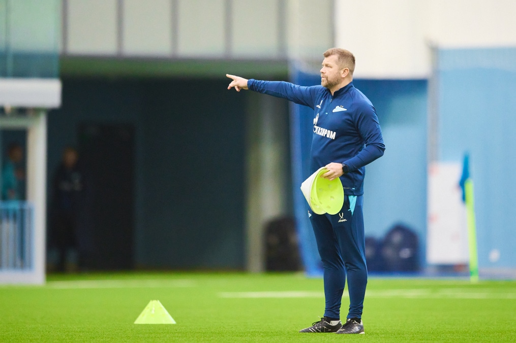 Первая тренировка «Зенита»-м в сезоне-2026