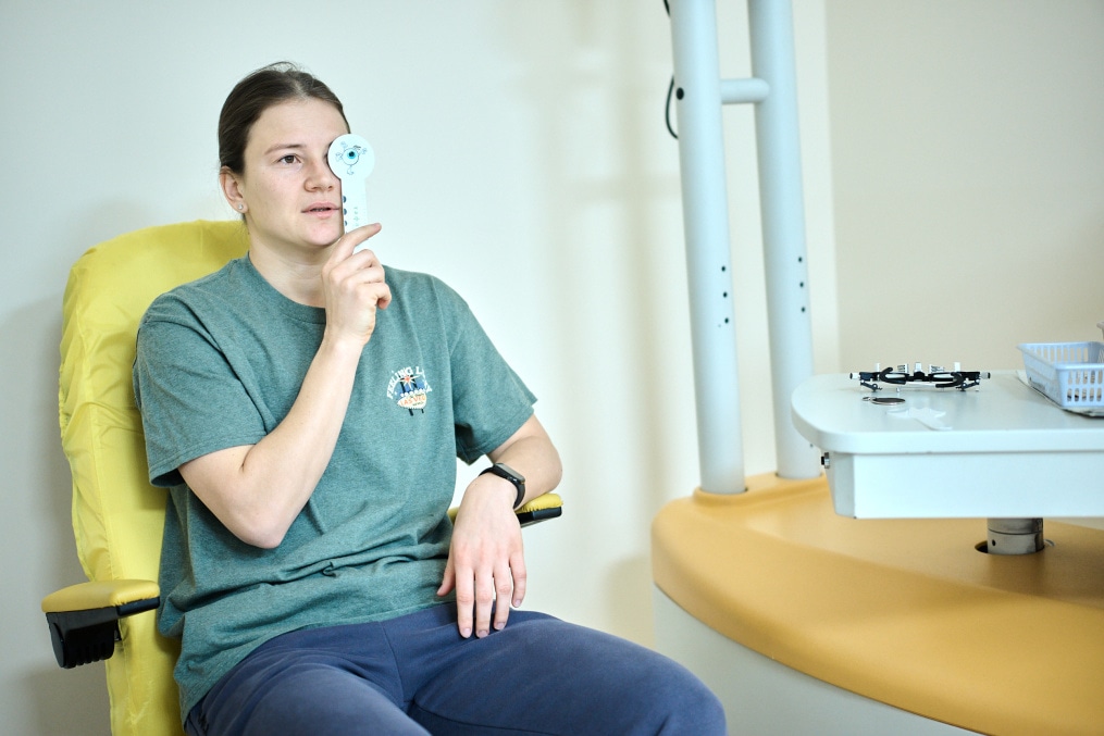 Предсезонный медицинский осмотр женской команды