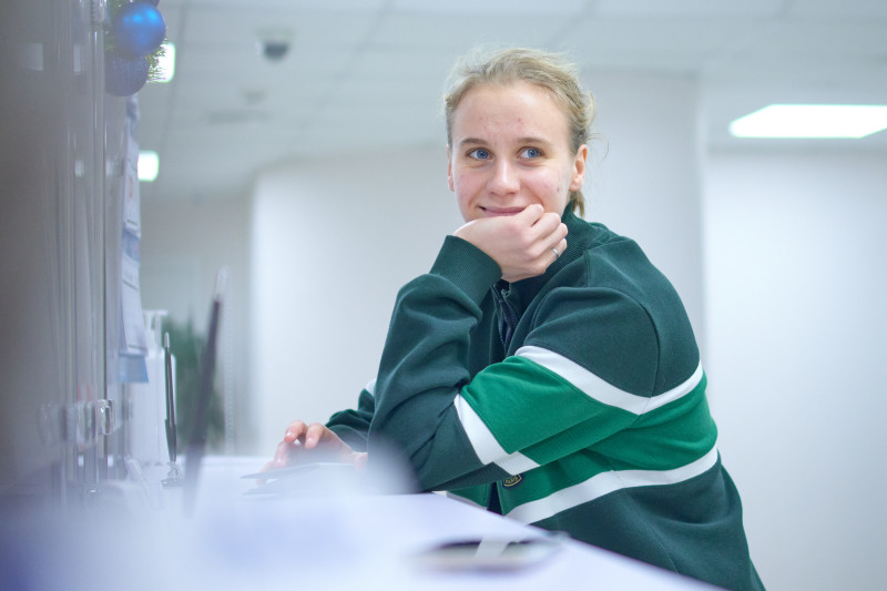 Предсезонный медицинский осмотр женской команды