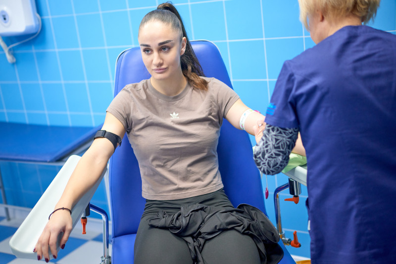 Предсезонный медицинский осмотр женской команды