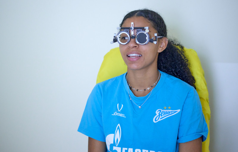 Предсезонный медицинский осмотр женской команды