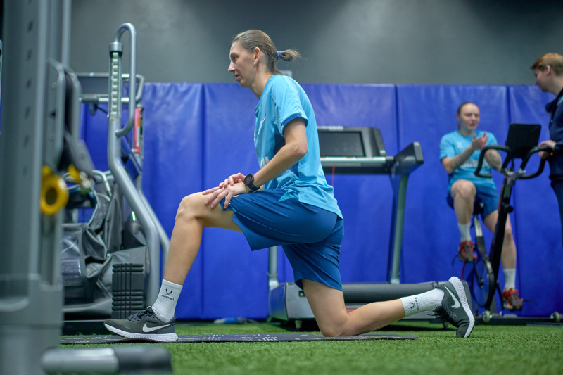 Медицинское тестирование женской команды на «Газпром Арене»