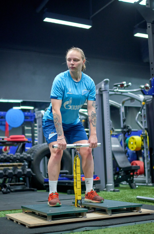 Медицинское тестирование женской команды на «Газпром Арене»