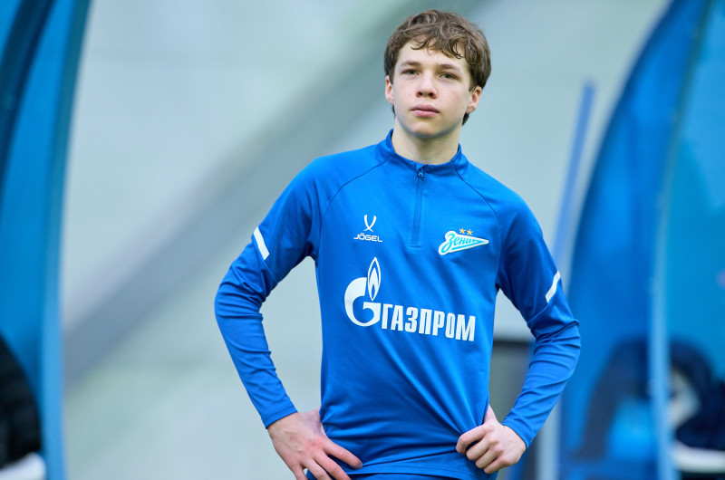 Тренировка «Зенита»-2011 в новом манеже «Газпром»-Академии