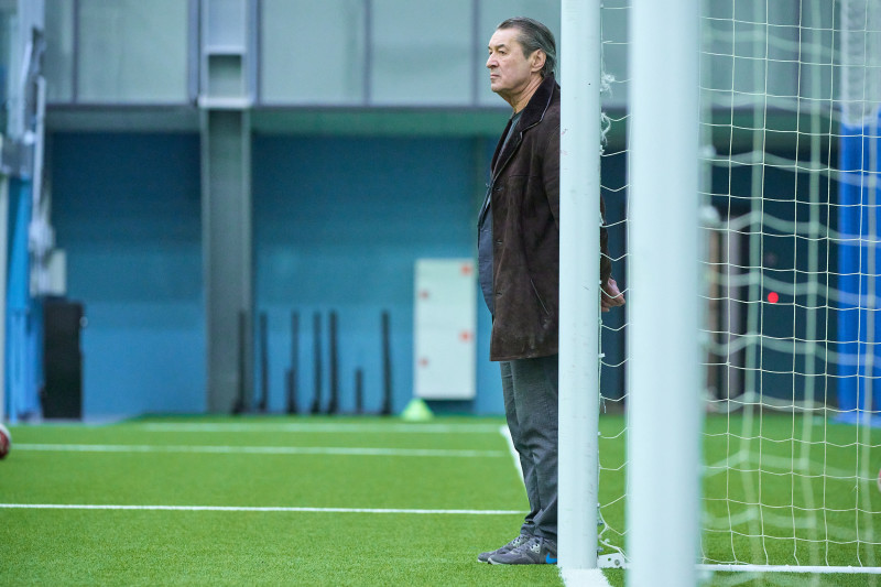 Тренировка «Зенита»-2011 в новом манеже «Газпром»-Академии