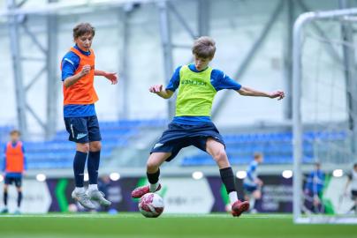 Тренировка «Зенита»-2011 в новом манеже «Газпром»-Академии