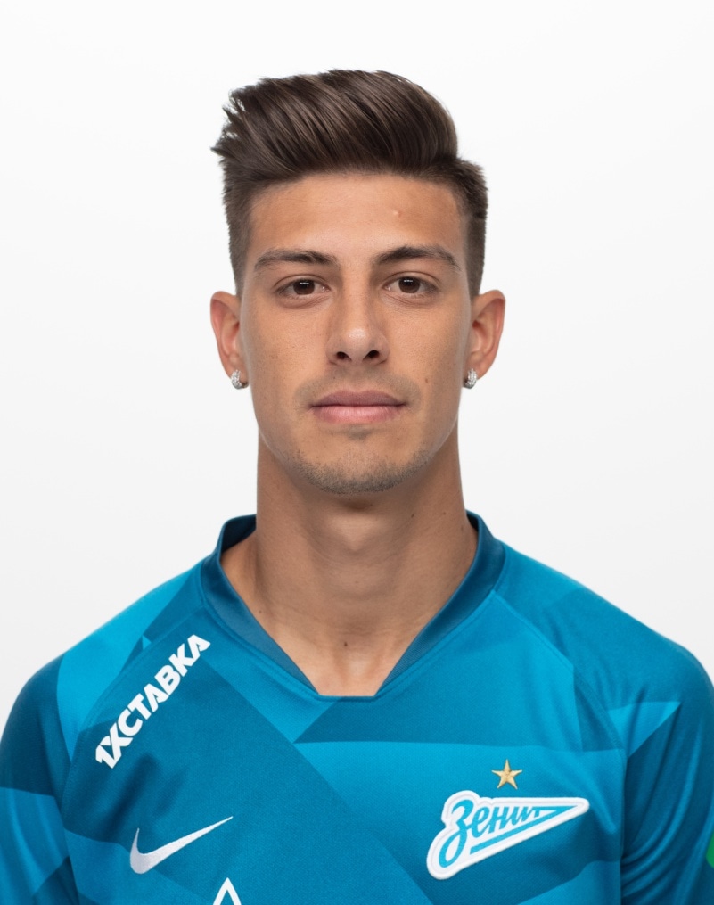 Фотосессия футболистов и тренеров основного состава ФК «Зенит» сезона 2019/20