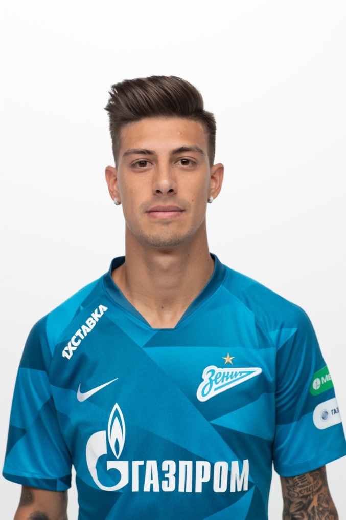 Фотосессия футболистов и тренеров основного состава ФК «Зенит» сезона 2019/20