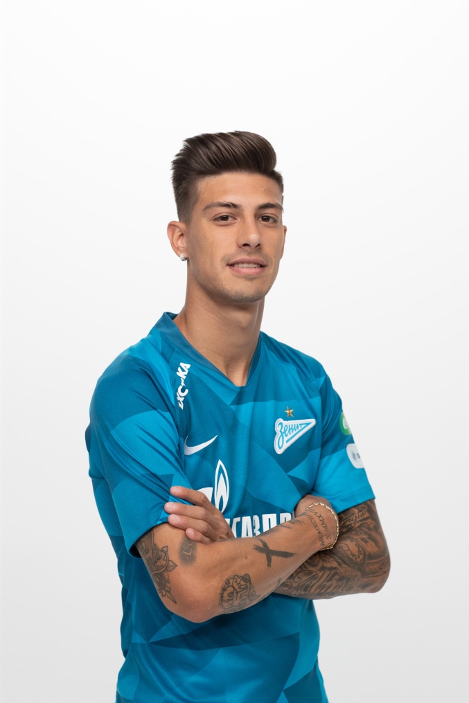 Фотосессия футболистов и тренеров основного состава ФК «Зенит» сезона 2019/20