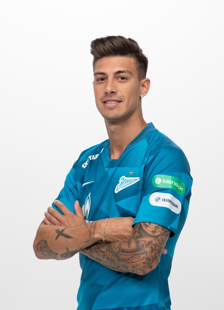 Фотосессия футболистов и тренеров основного состава ФК «Зенит» сезона 2019/20