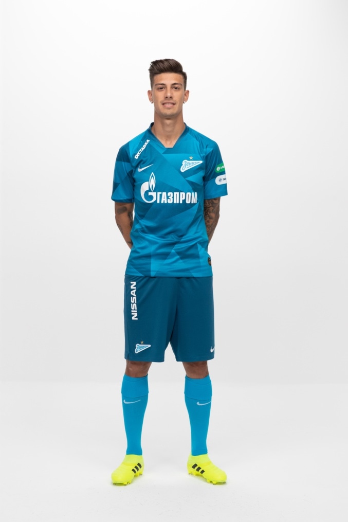 Фотосессия футболистов и тренеров основного состава ФК «Зенит» сезона 2019/20