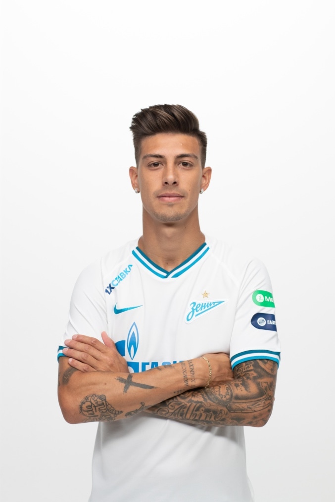 Фотосессия футболистов и тренеров основного состава ФК «Зенит» сезона 2019/20