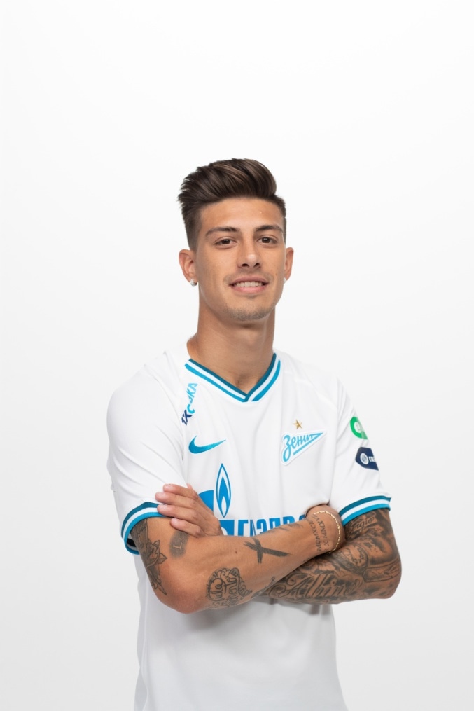 Фотосессия футболистов и тренеров основного состава ФК «Зенит» сезона 2019/20