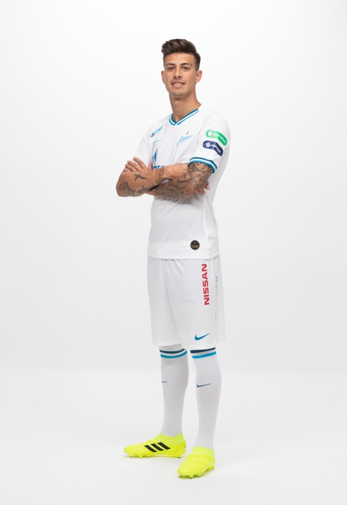 Фотосессия футболистов и тренеров основного состава ФК «Зенит» сезона 2019/20