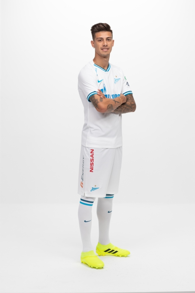 Фотосессия футболистов и тренеров основного состава ФК «Зенит» сезона 2019/20