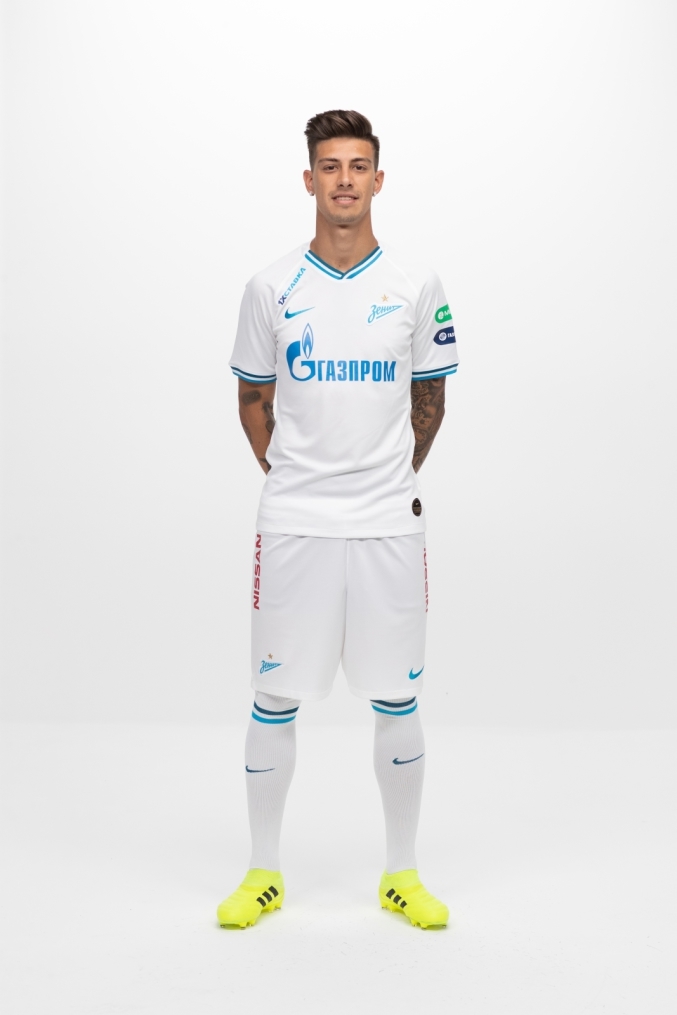 Фотосессия футболистов и тренеров основного состава ФК «Зенит» сезона 2019/20