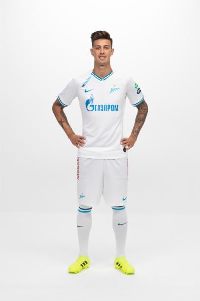 Фотосессия футболистов и тренеров основного состава ФК «Зенит» сезона 2019/20