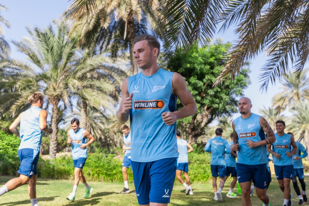 Зимние «Газпром» — тренировочные сборы 2026: тренировка 31 января