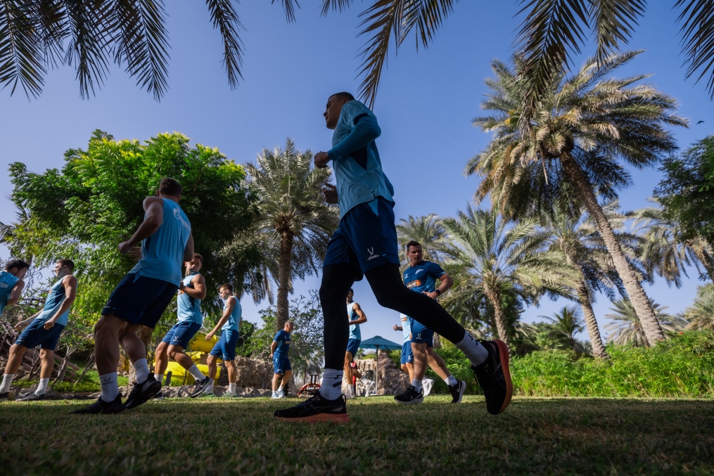 Зимние «Газпром» — тренировочные сборы 2026: тренировка 31 января