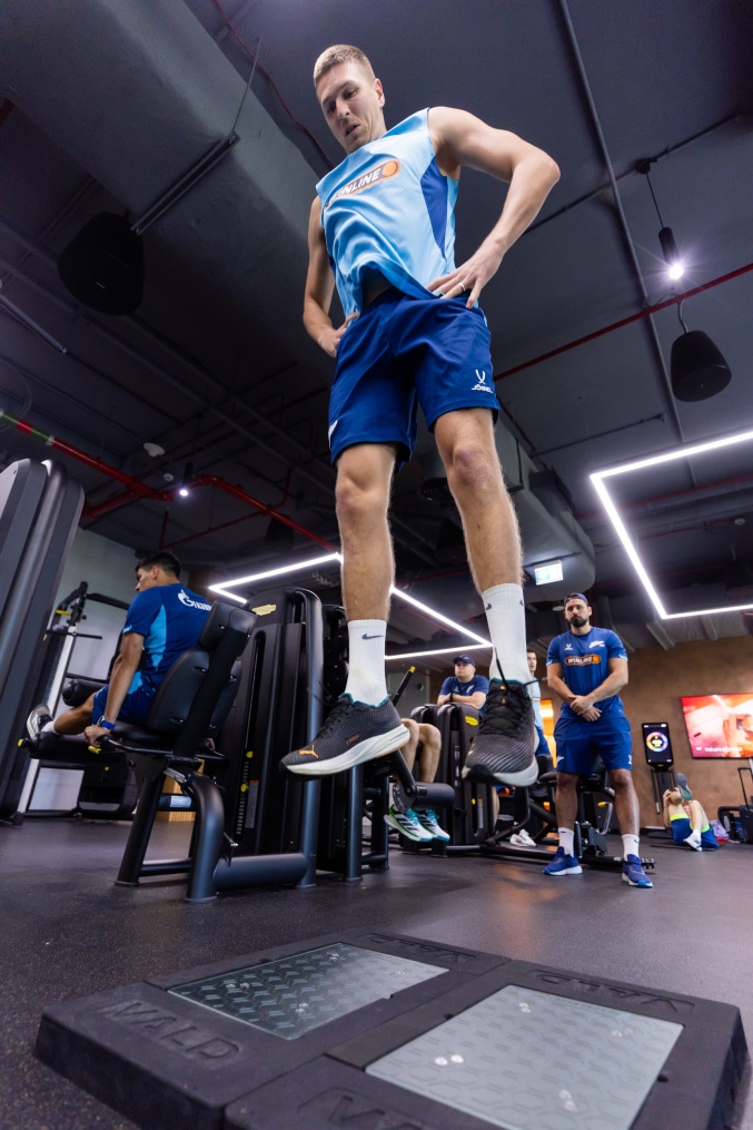 Зимние «Газпром» — тренировочные сборы 2026: тренировка 31 января