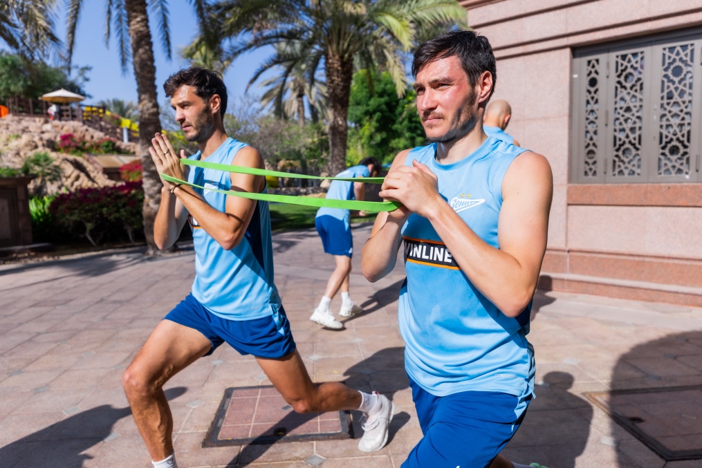 Зимние «Газпром» — тренировочные сборы 2026: тренировка 31 января