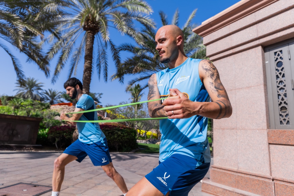 Зимние «Газпром» — тренировочные сборы 2026: тренировка 31 января