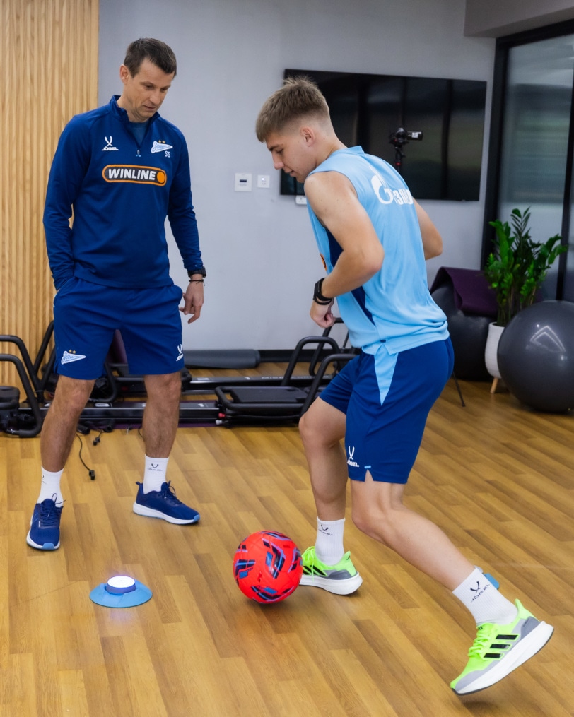 Зимние «Газпром» — тренировочные сборы 2026: тренировка 31 января