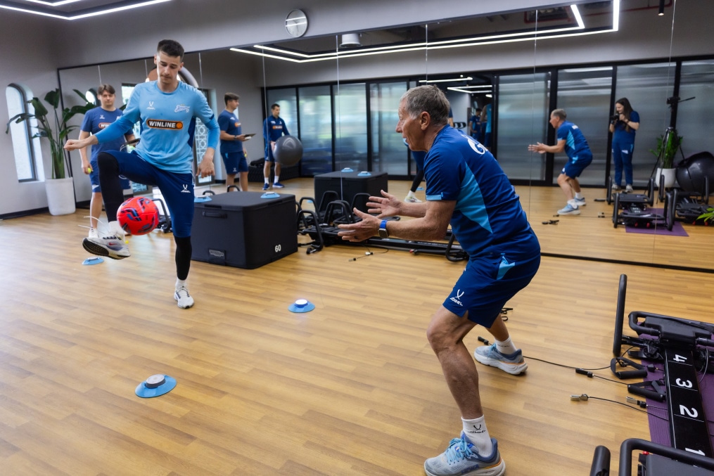 Зимние «Газпром» — тренировочные сборы 2026: тренировка 31 января