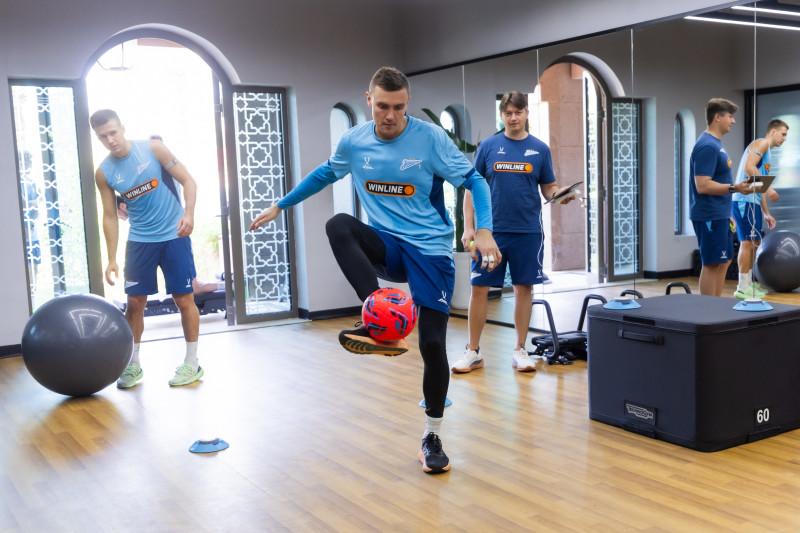 Зимние «Газпром» — тренировочные сборы 2026: тренировка 31 января