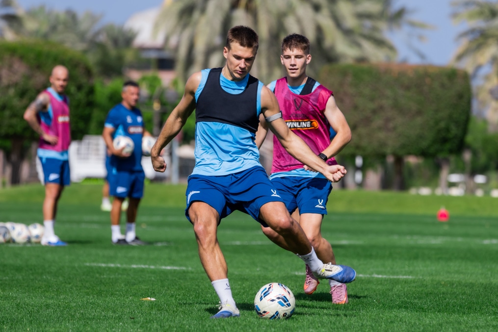 Зимние «Газпром» — тренировочные сборы 2026: тренировка 31 января