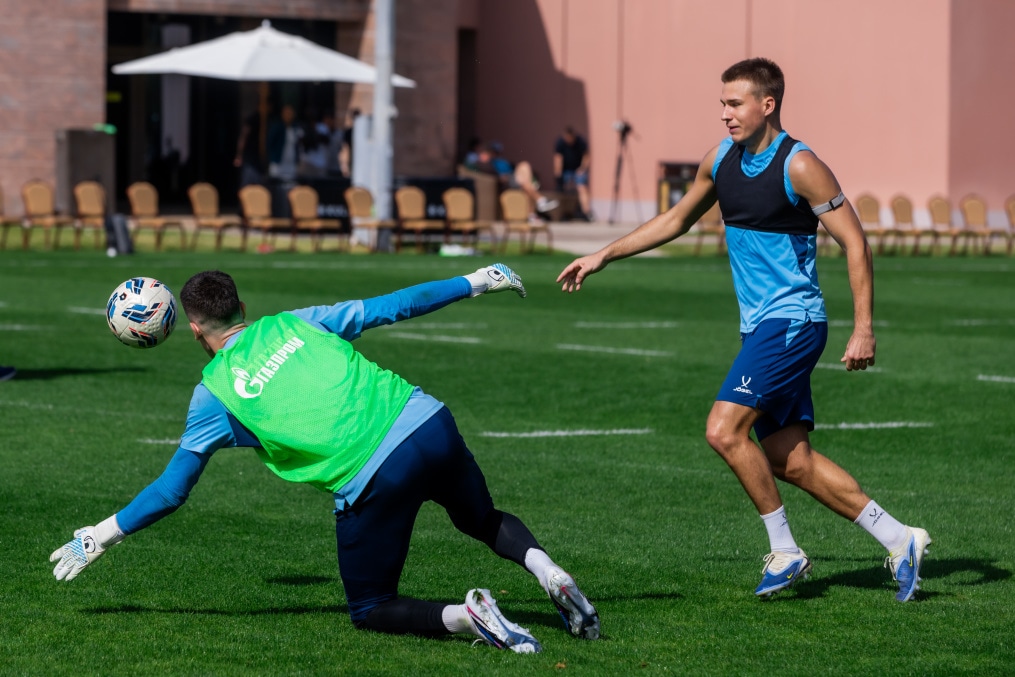 Зимние «Газпром» — тренировочные сборы 2026: тренировка 31 января