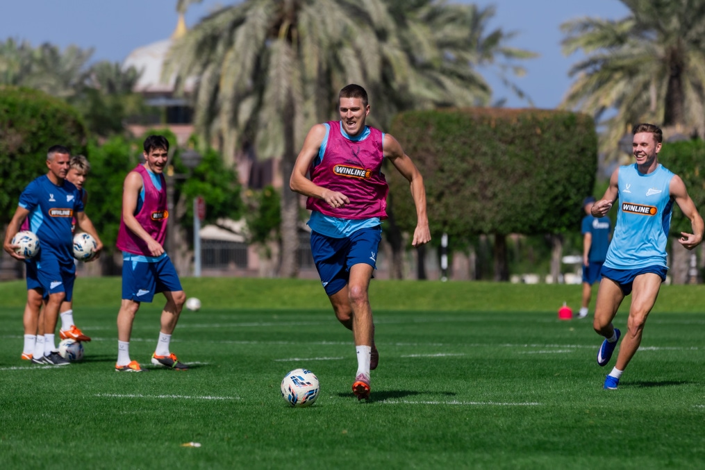 Зимние «Газпром» — тренировочные сборы 2026: тренировка 31 января