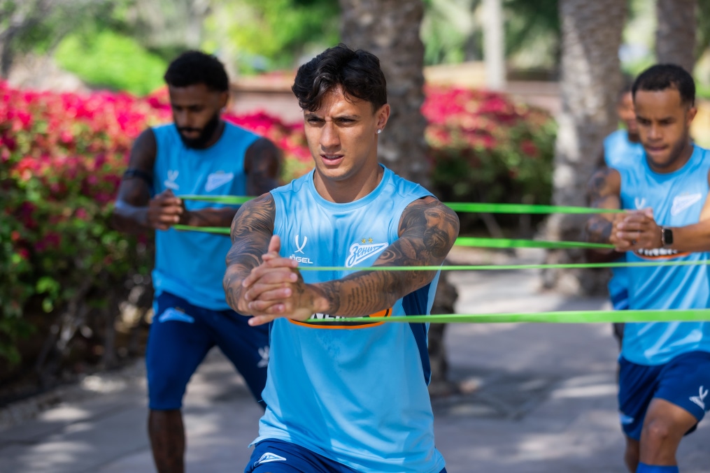 Зимние «Газпром» — тренировочные сборы 2026: тренировка 31 января