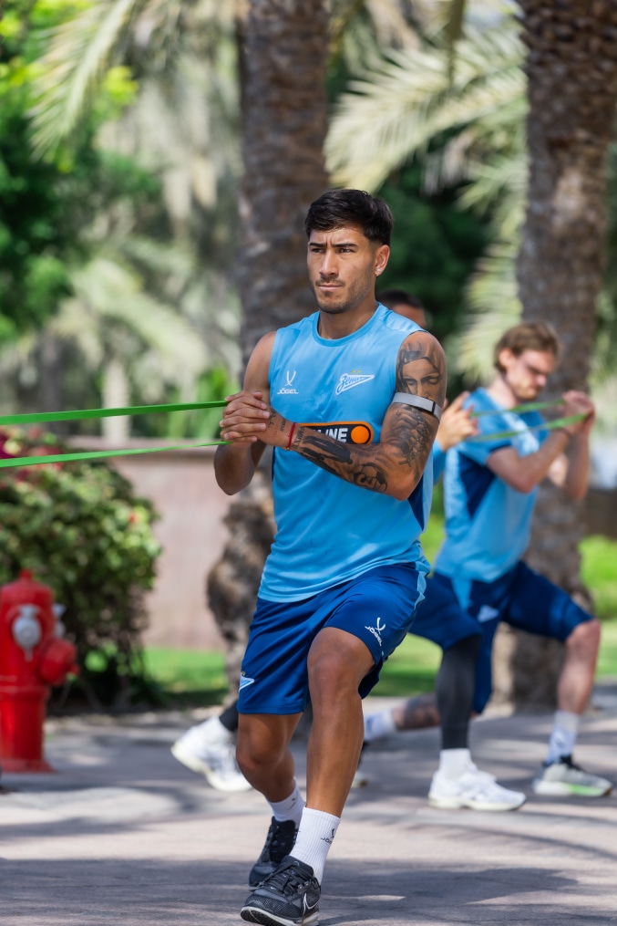 Зимние «Газпром» — тренировочные сборы 2026: тренировка 31 января