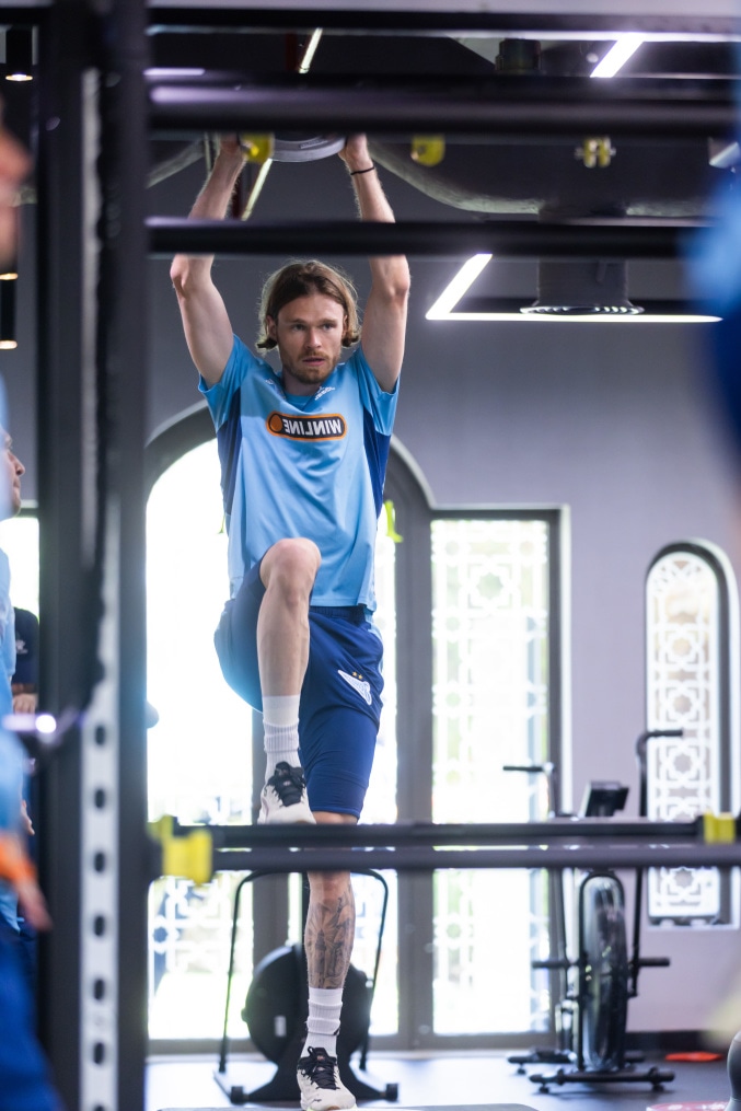 Зимние «Газпром» — тренировочные сборы 2026: тренировка 31 января