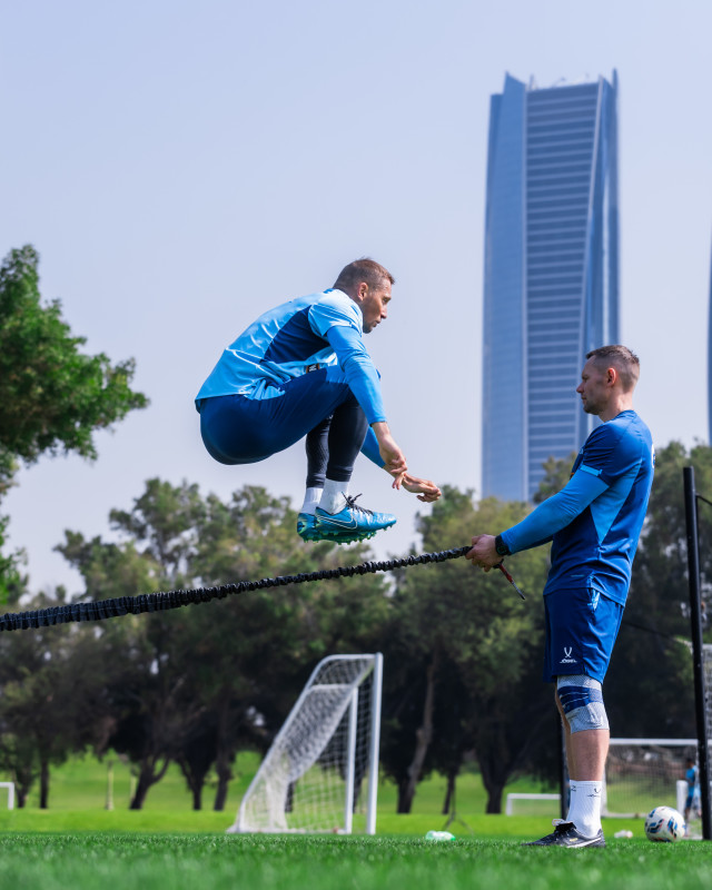 Зимние «Газпром» — тренировочные сборы 2026: тренировка 1 февраля