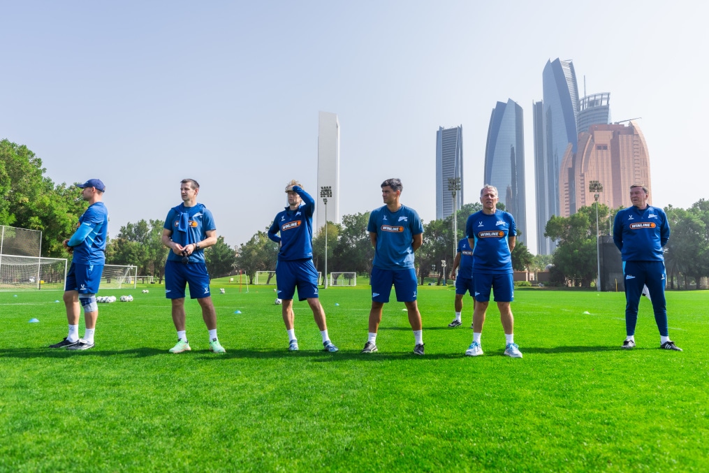 Зимние «Газпром» — тренировочные сборы 2026: тренировка 5 февраля