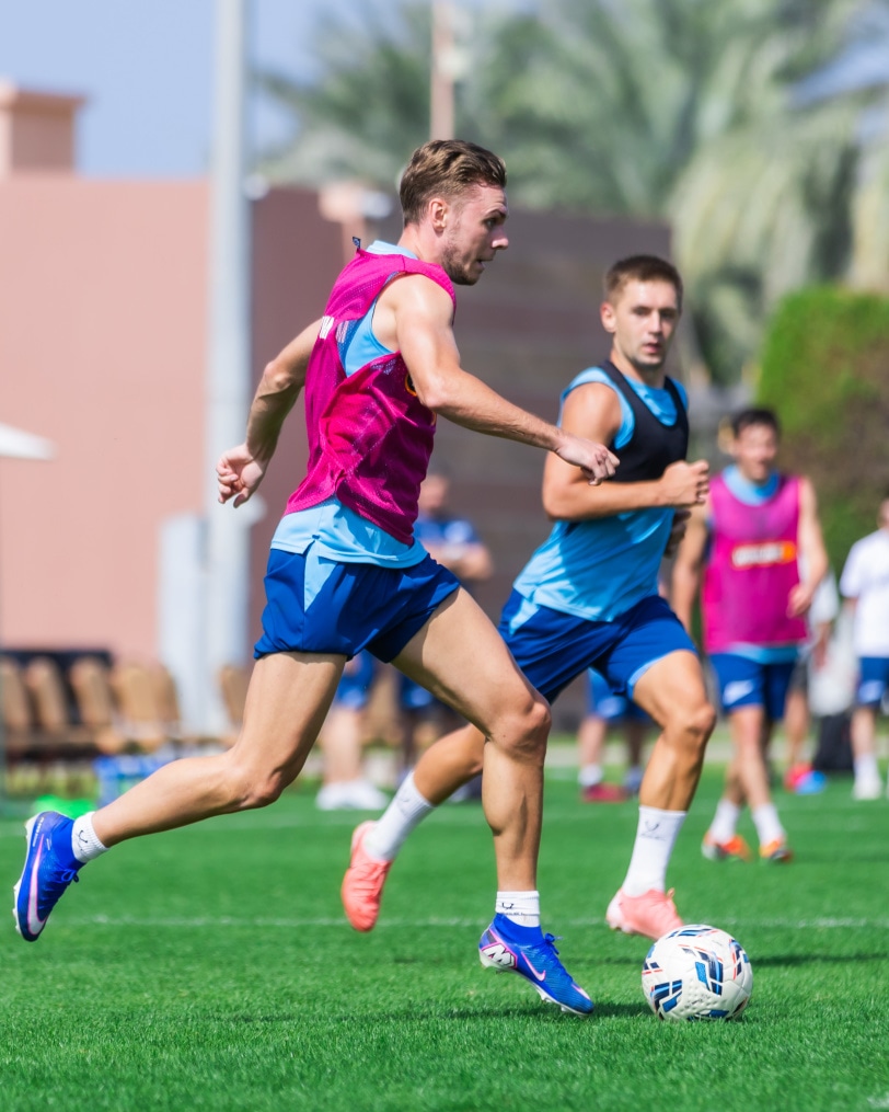 Зимние «Газпром» — тренировочные сборы 2026: тренировка 5 февраля