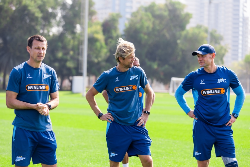 Зимние «Газпром» — тренировочные сборы 2026: тренировка 8 февраля