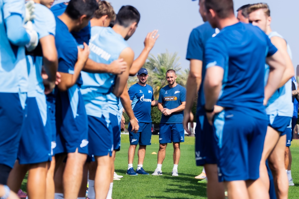 Зимние «Газпром» — тренировочные сборы 2026: тренировка 8 февраля