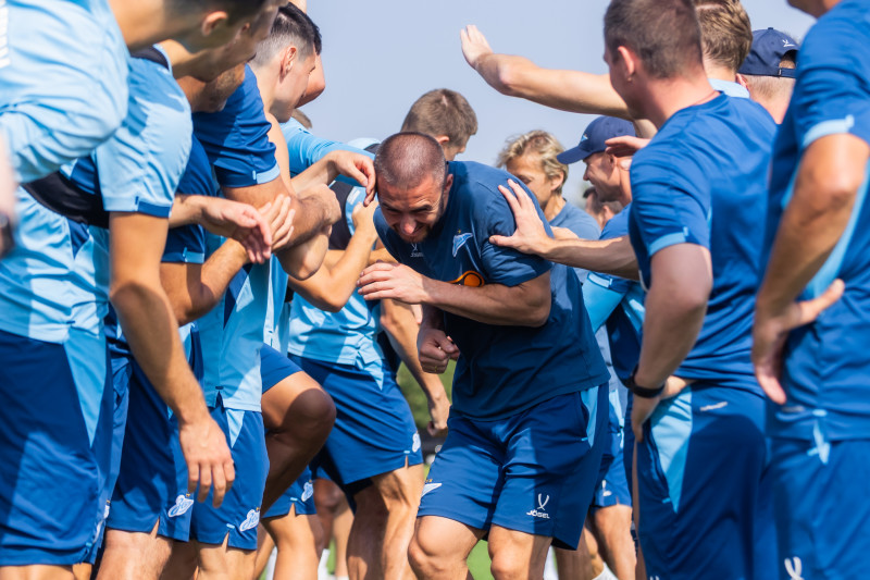 Зимние «Газпром» — тренировочные сборы 2026: тренировка 8 февраля