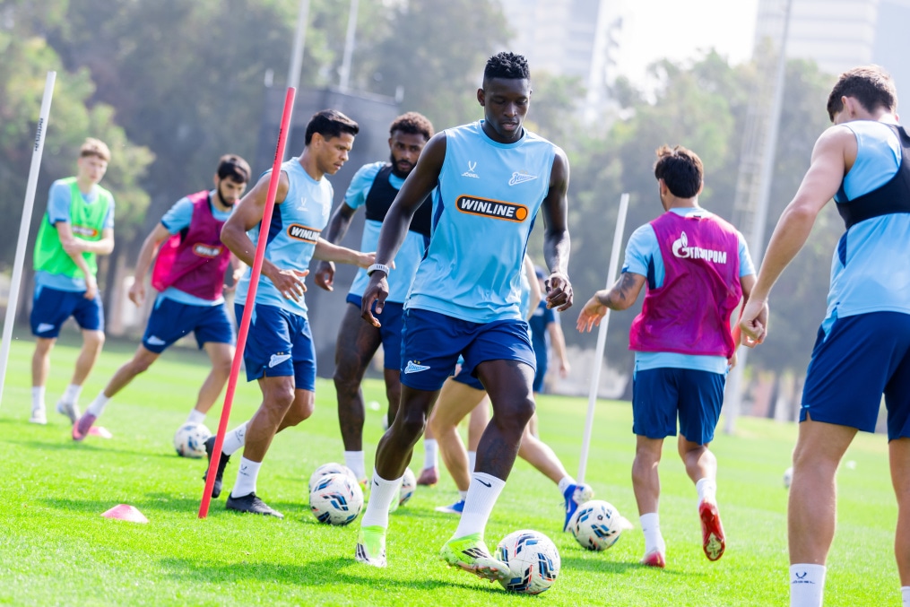 Зимние «Газпром» — тренировочные сборы 2026: тренировка 8 февраля